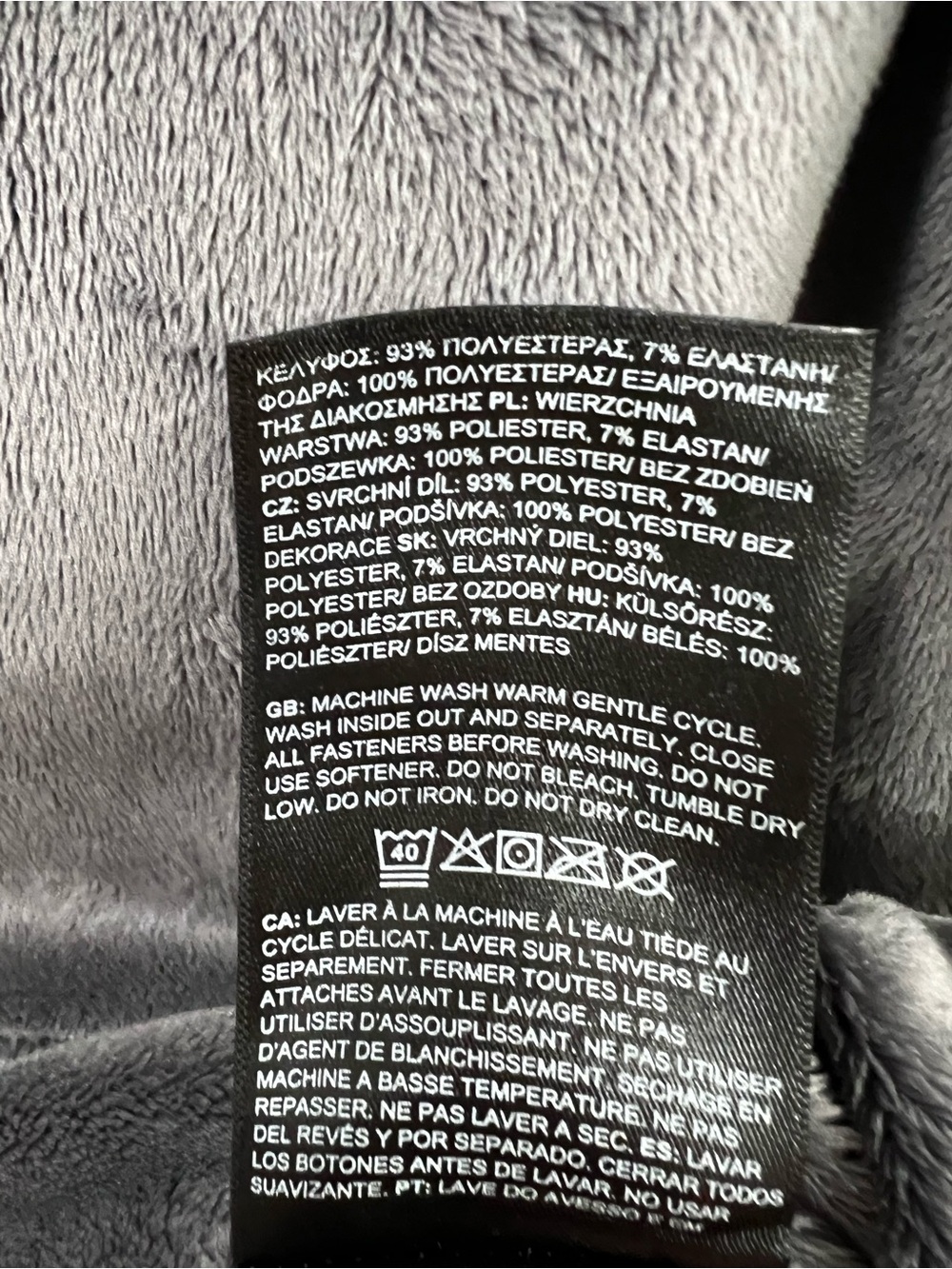 The North Face Grey WindWall Jacket Size 2X - Picture 7 of 10
